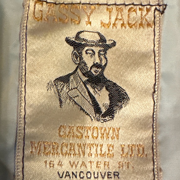 Vintage 1960s Gassy Jack patchwork suede jacket. Gastown mercantile rainbow mod - Picture 2 of 7
